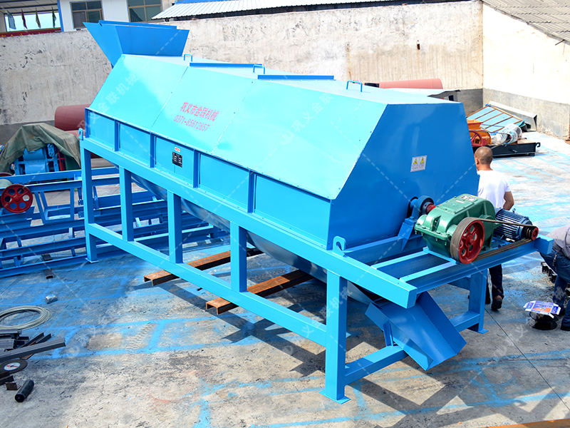 GTS1845重型無軸滾筒篩沙機發(fā)貨圖片_發(fā)往河南周口